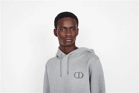 dior hoodie grey|christian dior hoodie men.